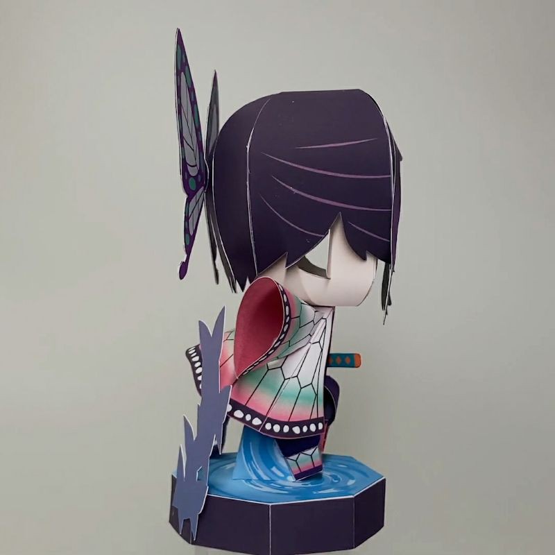 Mô hình giấy anime Kochou Shinobu