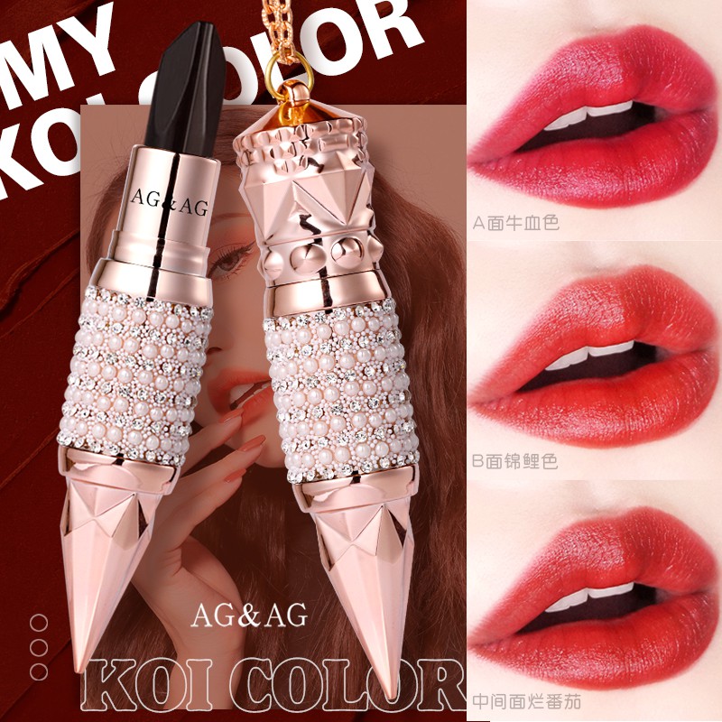 Son Kim Cương 3 Màu ⚡️50K 𝐅𝐑𝐄𝐄 𝐒𝐇𝐈𝐏⚡️ Son Thỏi Siêu Lì