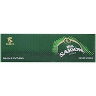 Bia Sài Gòn Lager 330ml Thùng 24 lon