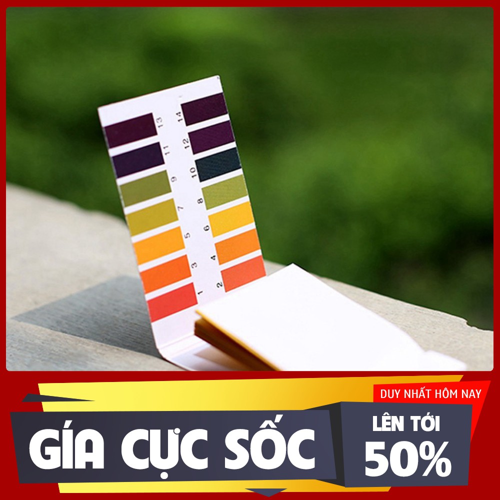 [GIẢM GIÁ SỐC]  Quỳ Tím Đo Độ pH