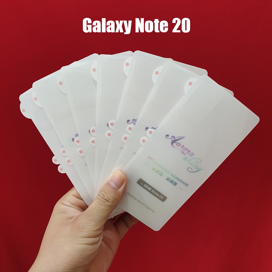 Miếng dán PPF cao cấp Galaxy Note 8 Note 9 Note 10 Note 10 Plus Note 20 Note 20 Ultra