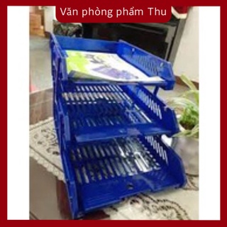 Kệ ráp 3 tầng / kệ hồ sơ nhựa xukiva 182.3