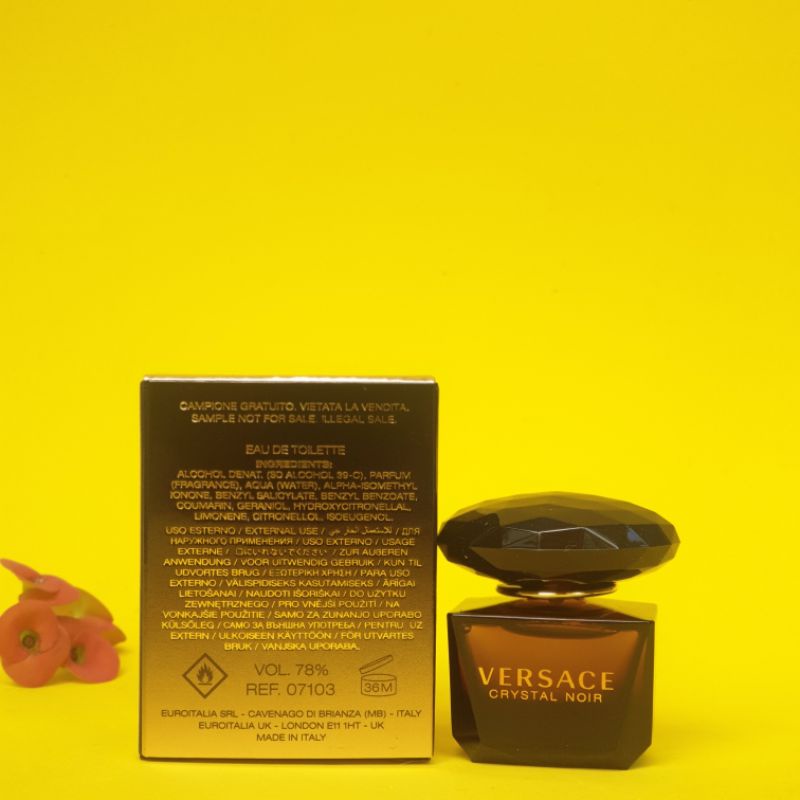 [BILL MỸ] Nước Hoa mini nữ Versace Crystal Noir 5ml