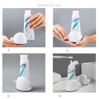 Multi-function Lazy Facial Cleanser Press Manual Toothpaste Squeezer Bathroom Supplies