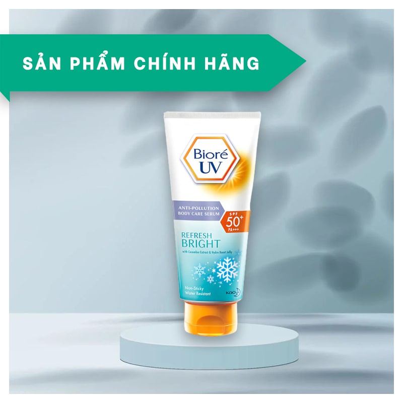 Serum Chống Nắng Dưỡng Thể Kháng Bụi - Sáng Mịn Mát Lạnh Biore 50ml