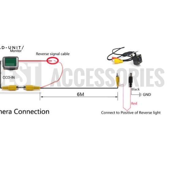 Camera Lùi Xe Jh9 Ccd 2018 Xenia Avanza Jazz Yaris Vios Chất Lượng Cao