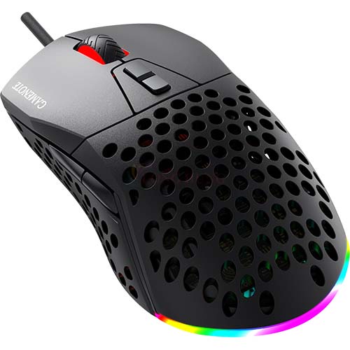 Chuột có dây Gaming Havit MS885 - Hàng chính hãng - Thiết kế tổ ong đục lỗ, DPI lên đến 10000, tuổi thọ lên đến 10 triệu