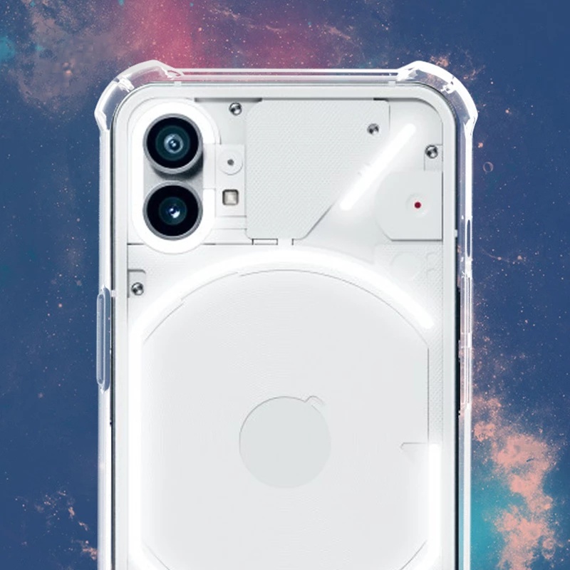 Ốp Điện Thoại Silicon Mềm Trong Suốt Có Túi Khí Chống Sốc Chống Rơi Cho Iphone 1