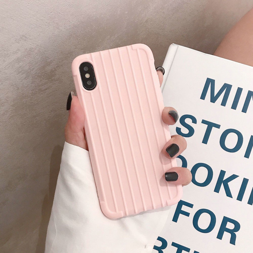 Ốp điện thoại TPU kiểu vali cho Samsung A20 A30 A50 A70 A60 J2 J5 J7Pro Prime J8 J6 J4 2018 M10 M20 M30 Note 9 10+ | BigBuy360 - bigbuy360.vn