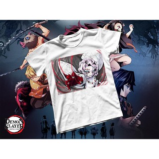 Áo thun Cotton Unisex - Anime - Kimetsu no Yaiba - Hạ ngũ Rui