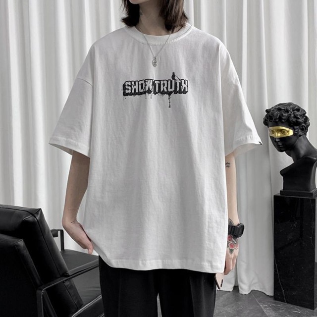 Áo thun nam nữ form rộng IOPJUH65 Nunshopzx, áo phông unisex tay lỡ basic siêu cool