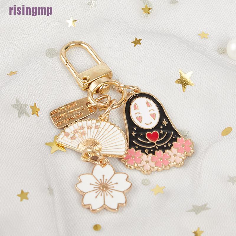 Móc Khóa Kim Loại Hình Vô Diện Hoạt Hình Sakura