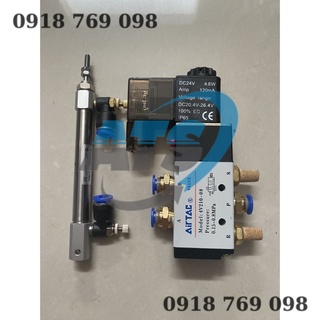 Bộ xy lanh mini và van điện từ