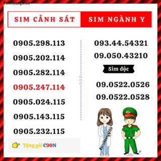 Sim số đẹp SỐ ĐỘC | SIM 113, SIM 114, SIM 115