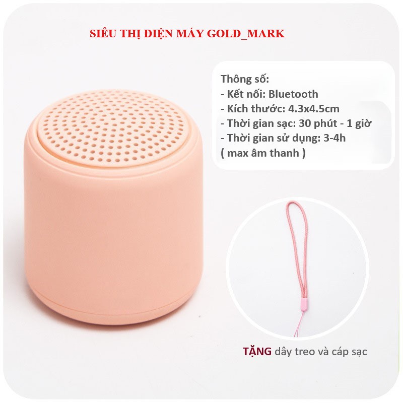 Loa di động Bluetooth Mini 3D little fun - Loa Bluetooth Mini Âm Thanh Nổi Siêu Bass bỏ túi tiện lợi, BH 12 tháng