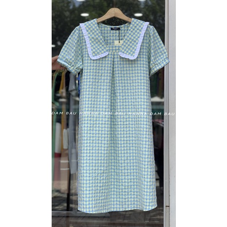 [SIZE 40-100KG]Đầm bầu công sở big size 100kg dễ thương cho mẹ trẻ vải cao cấp thoáng mát mùa hè thấm hút mồ hôi tốt nhẹ