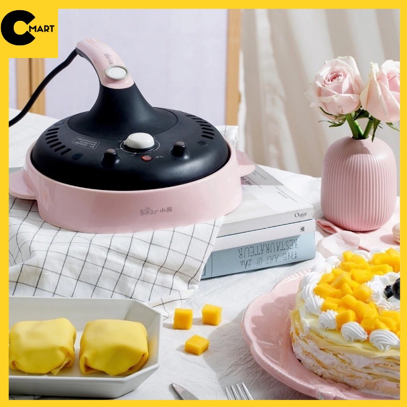 Máy Làm Bánh Tráng, Bánh Crepe, Bánh Cuốn Chống Dính Cao Cấp BEAR DBC-C06N3