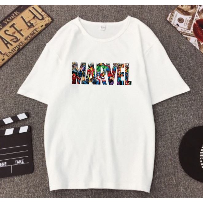 FREESHIP 🍁 Thời trang nam nữ unisex, Áo thun tay lỡ marvel Cực Ngầu chất đẹp cotton co giãn loại 1 giá rẻ