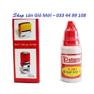 MỰC DẤU DStamp S-204 [10ml] - Dùng đóng lên giấy