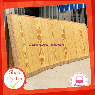 Mua Chiếu trúc tăm vân gỗ mùa hè mát lạnh (m6x2m - m8x2m)