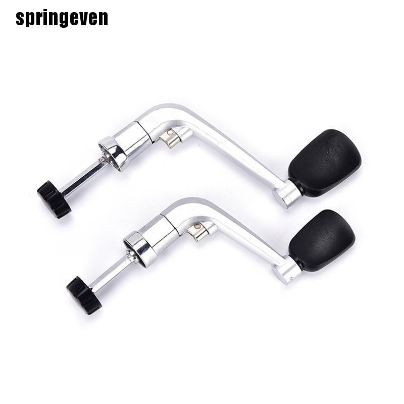 [springeven] Tay Cầm Nhựa Cứng Màu Đen Keo Dán Vòng Quay Cần Câu Cá