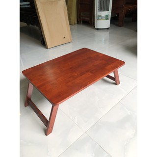 Bàn gỗ xếp kiểu Nhật,bàn ngồi bệt gỗ tự nhiên 50x 70 cm, không mối mọt, không thấm nước