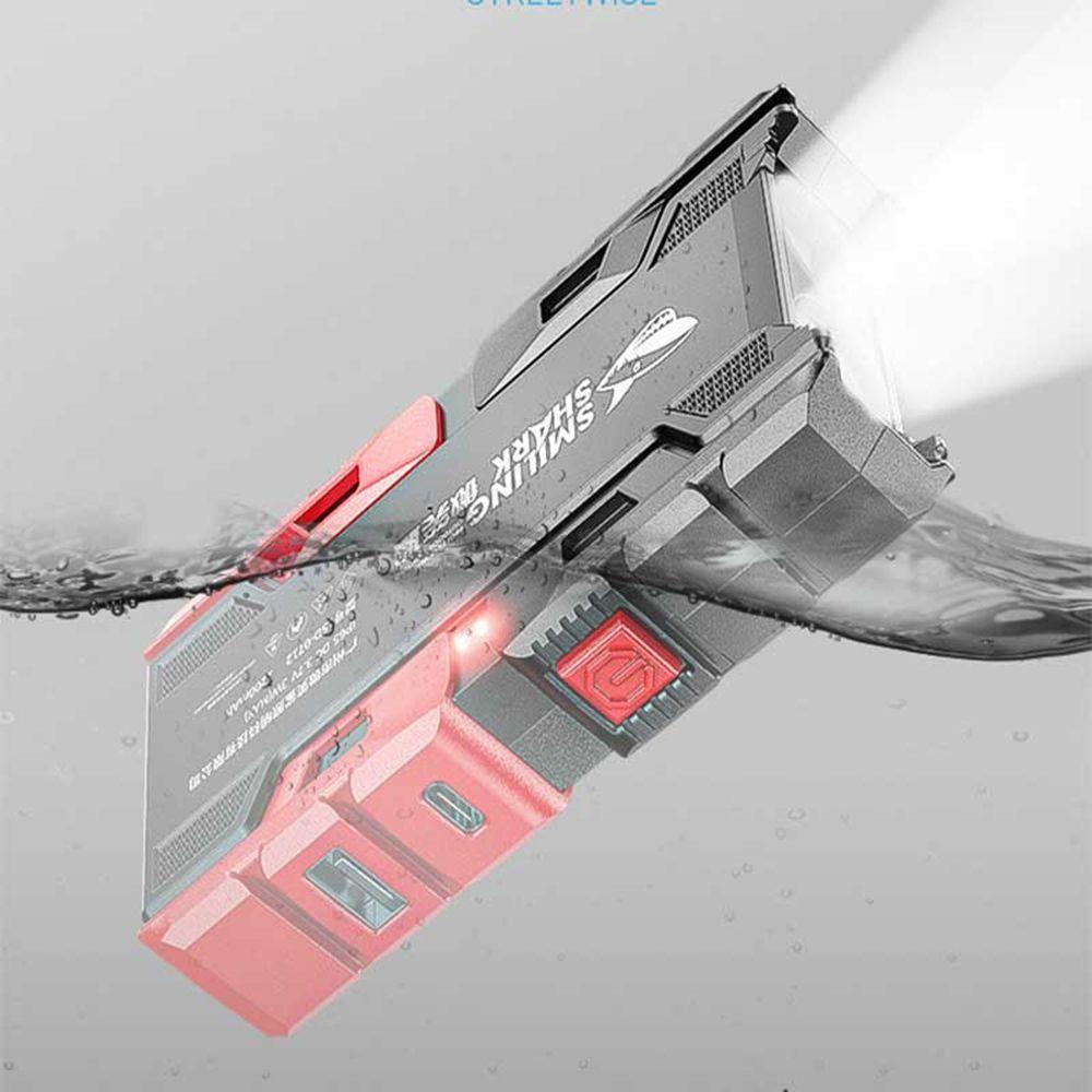 PVN49362 Đèn Pin Cầm Tay 2 Bóng Led Siêu Sáng Chống Nước Sạc USB Dùng Khi Đi Du Lịch Giá Rẻ