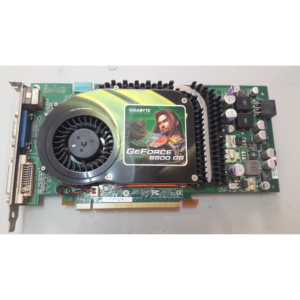 VGA NVIDIA GeForce 6800 GS - 256MB GDDR3