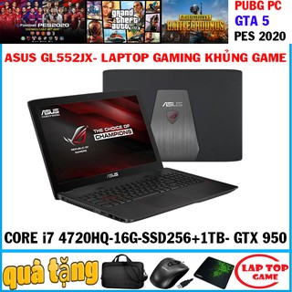 laptop game Asus gl552jx core i5 4210H, GTX 950, laptop cũ chơi game cơ bản đồ họa