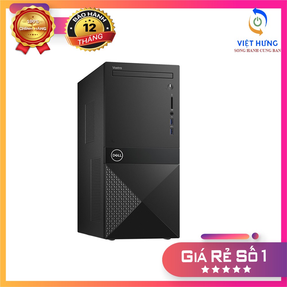 Bộ cây máy tính Dell Vostro 3671 42VT370056 (I7-9700/8GB RAM/1TB HDD/DVDRW/WL+BT/K+M/Win 10)