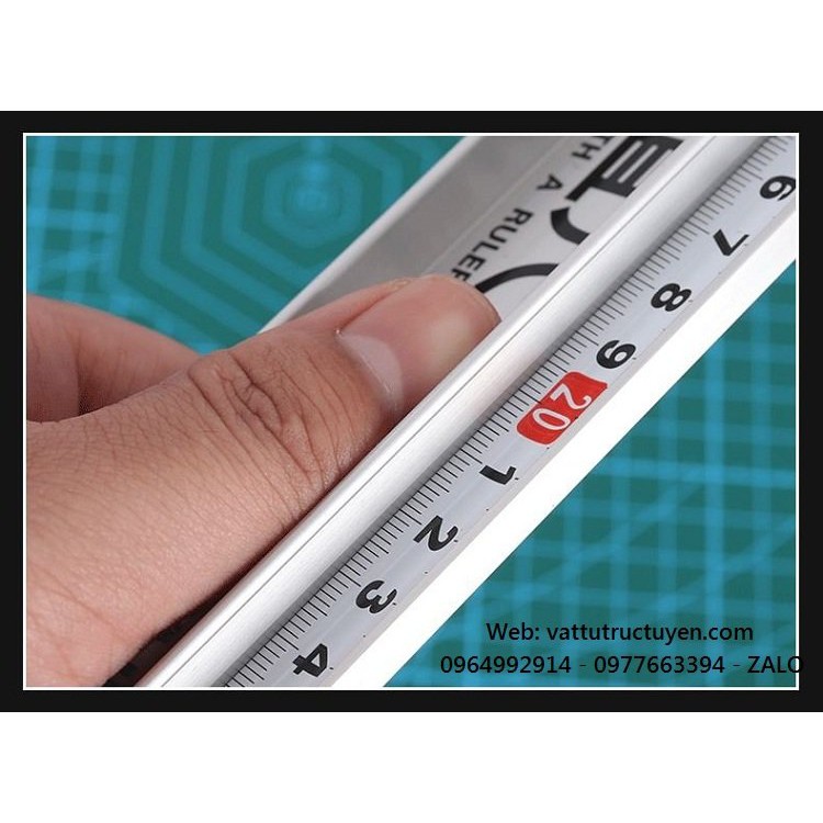 Thước nhôm chống trơn trượt
