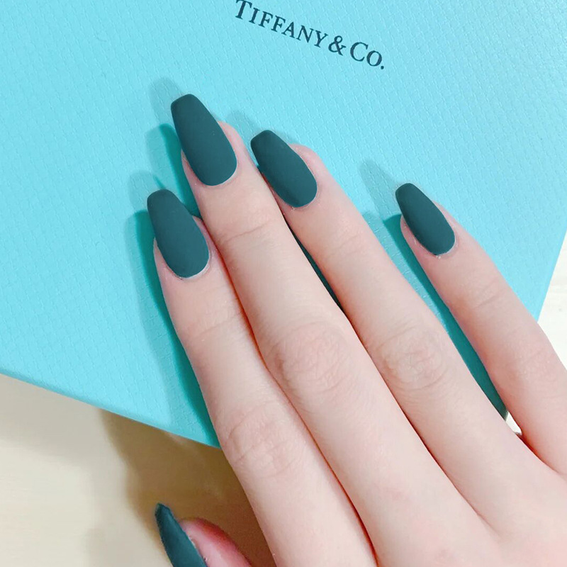 Set 24 Móng Tay Giả Dáng Dài Chất Lượng Cao