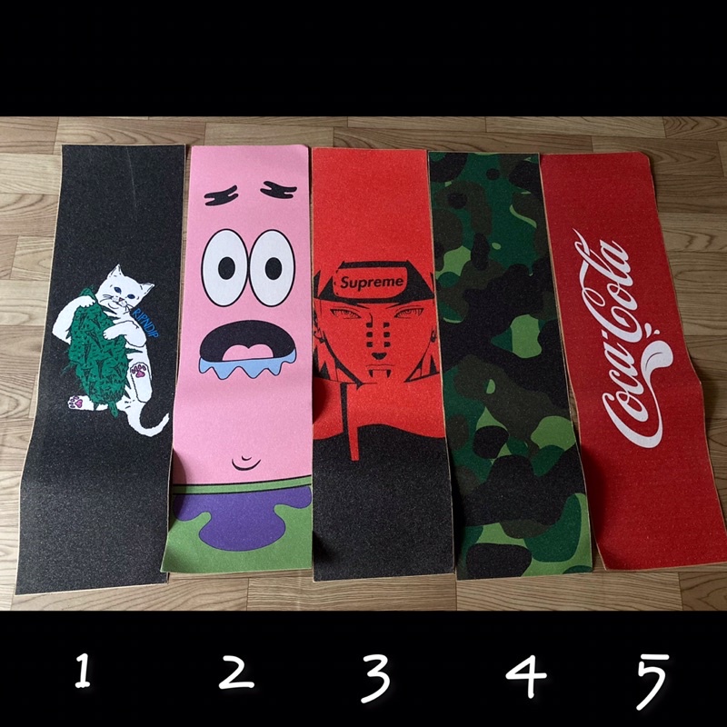 Grip skateboard 🛹 - griptap - nhám ván trượt hoạ tiết