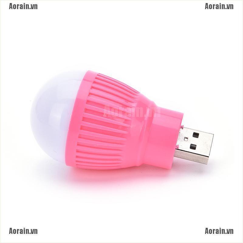 Đèn đọc sách mini màu trắng có cổng sạc USB