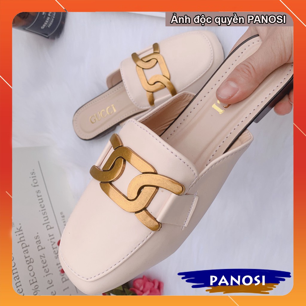 GIÀY SỤC NỮ MŨI XUỐNG ĐÍNH KÈM KHÓA NỐI S HOTTREND 2021 S337 | BigBuy360 - bigbuy360.vn