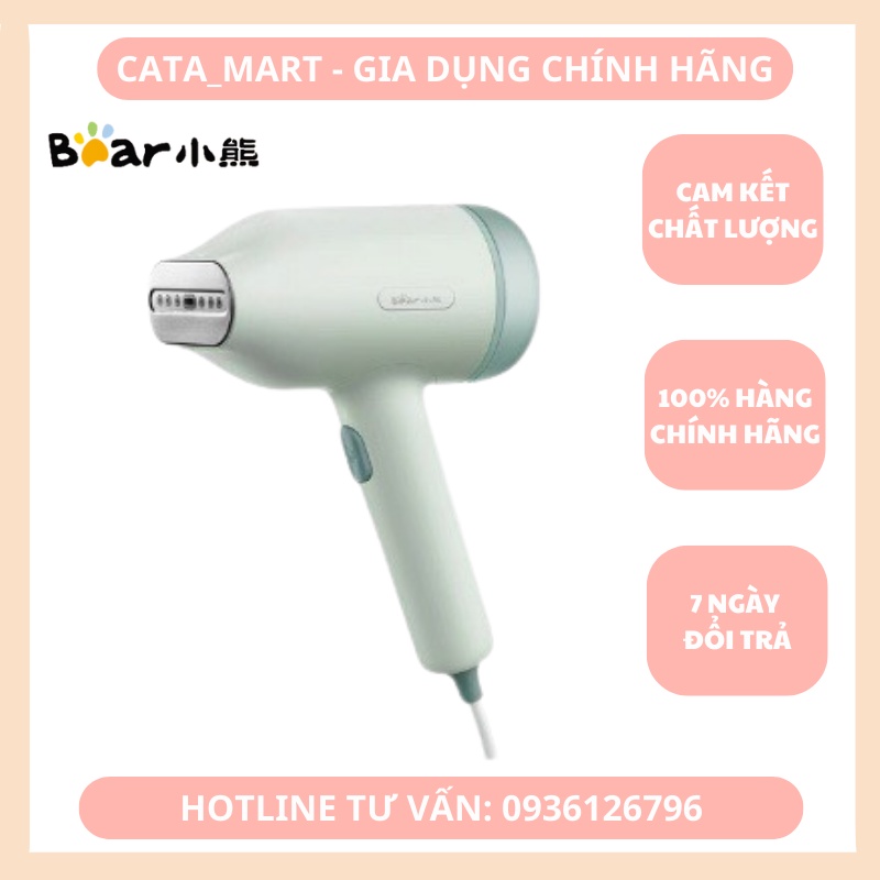 Bàn là hơi nước cầm tay Bear GTJ-B10S1 7 lỗ phun hơi làm phẳng nhanh thiết kế nhỏ gọn dễ mang theo - LB1910214