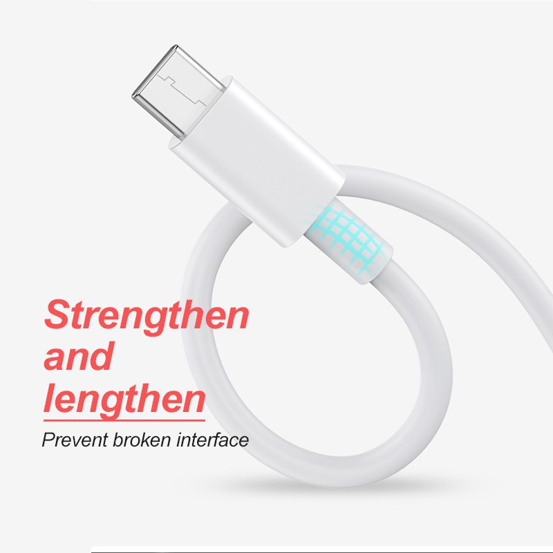 Cáp Sạc Nhanh 1m Cổng Usb Type C Cho Điện Thoại Huawei Iphone Android