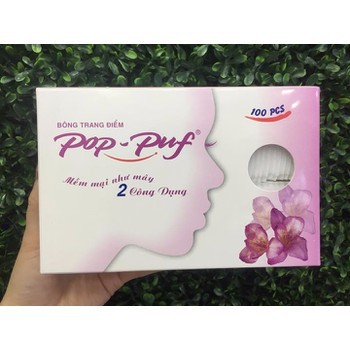 Bông tẩy trang Pop-Puf 100 miếng