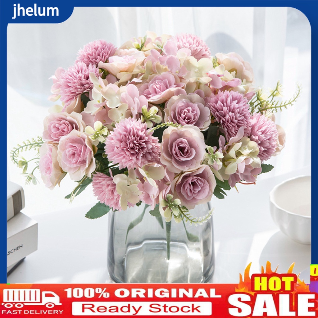 Hoa Giả Không Cần Tưới Nước Trang Trí Bàn Tiệc