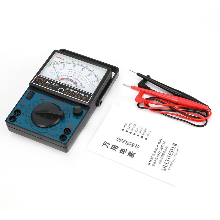 Đồng hồ vạn năng analog MF-47A đo dòng điện DC/AC/ kiểm tra pin