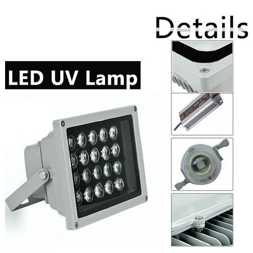 Đèn UV sấy keo UV 20W và trị ám hồng màn hình có tay cầm tiện dụng