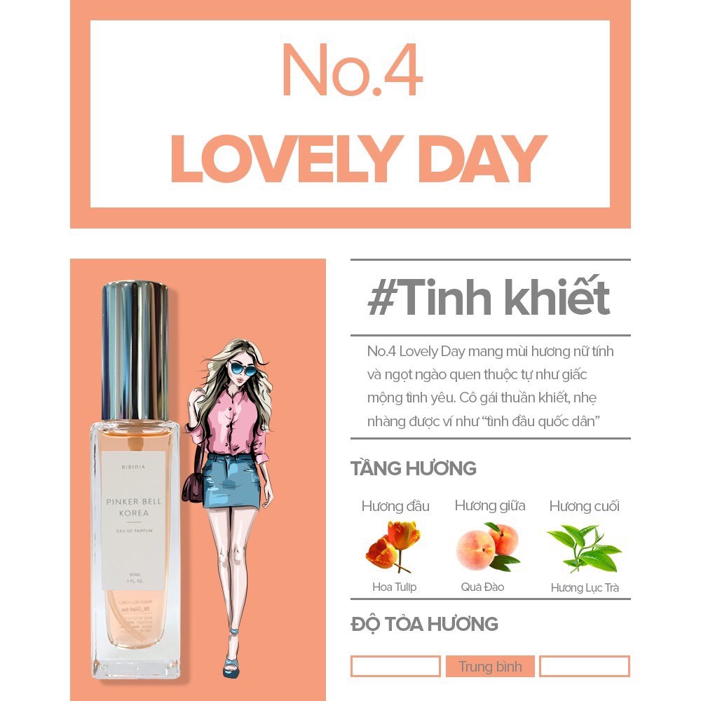 Nước Hoa Pinker Bell Perfume Holic - Eau De Parfume - 30ml