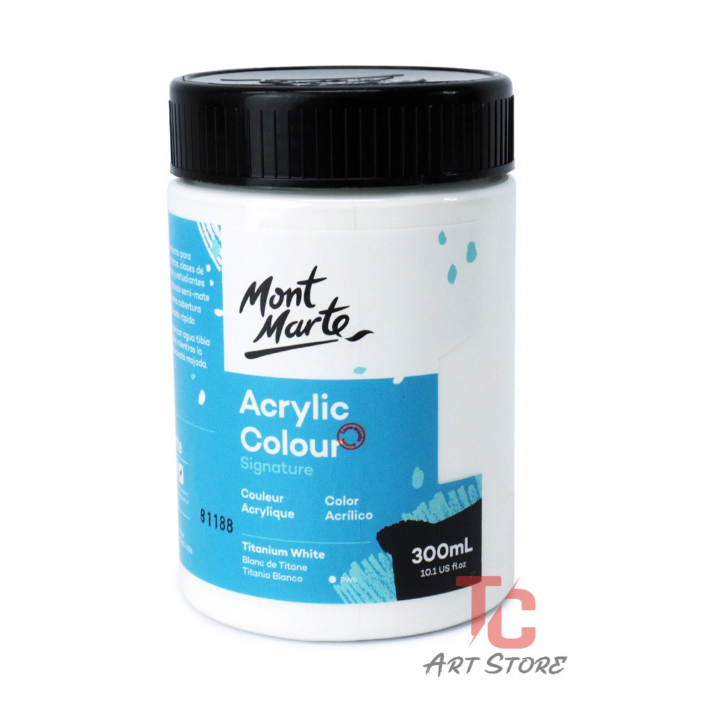 Màu Acrylic Mont Marte Signature 300ml - BẢNG MÀU 2