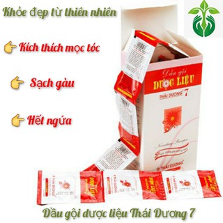 DẦU GỘI DÂY THÁI DƯƠNG 7 HỘP 40 GÓI - SAO THÁI DƯƠNG