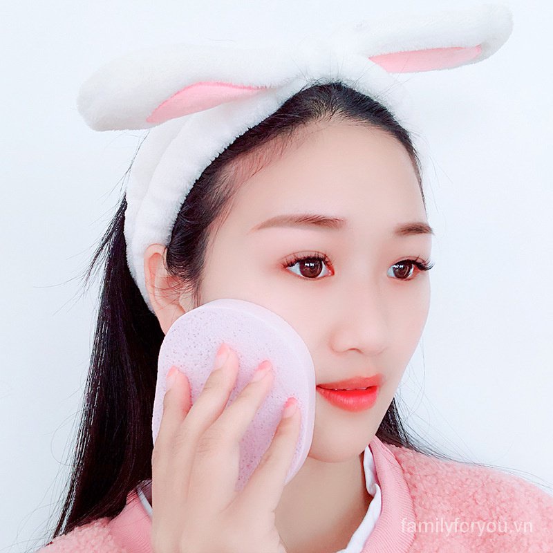 Bông mút mềm rửa mặt tẩy trang tiện dụng