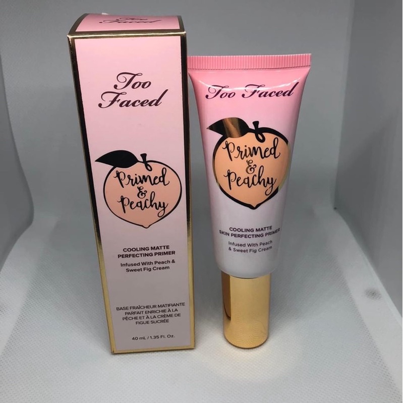 Kem Lót Too Faced Primed &amp; Peachy Cooling Matte Perfecting Primer