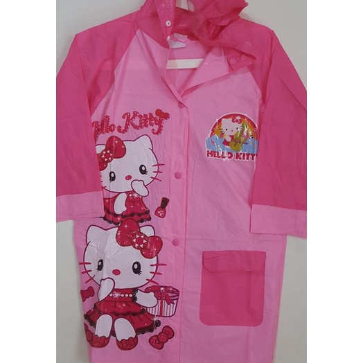 Áo Mưa Cô Gái Hello Kitty
