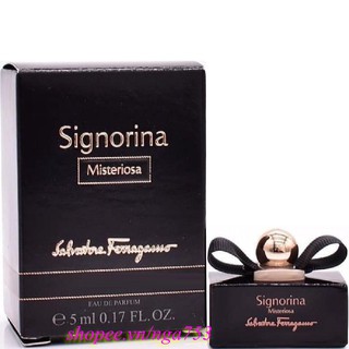 Nước hoa 5ml Salvatore Ferragamo Signorina Misteriosa 100% chính hãng