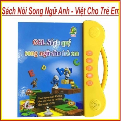 Sách Điện Tử Thông Minh Cho Bé -Sách Song Ngữ Cho Bé Học Tiếng Anh