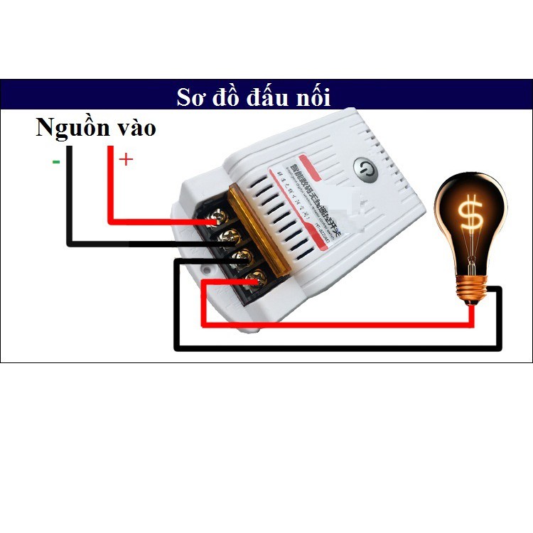 Công tắc điều khiển từ xa Honest HT-9220 1KM Bật Tắt Máy bơm nước máy Công suất lớn 30A/220V có chức năng Học lệnh